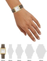Thumbnail for your product : Hermes Cape Cod 18K Yellow Gold, Diamond & Alligator Strap Watch/23MM