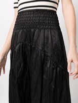 Thumbnail for your product : Vince Smocked-Waist Tiered Skirt