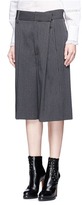 Thumbnail for your product : Marc Jacobs Pinstripe wool blend cropped wide leg pants