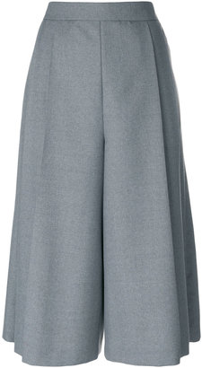 Thom Browne wide leg cropped trousers