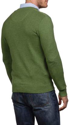 Men's Raging Bull V-Neck CottCash Sweater