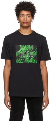 HUGO BOSS Black Dolive Graphic Logo T-Shirt