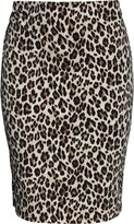 Thumbnail for your product : Vince Camuto Leopard Pencil Skirt