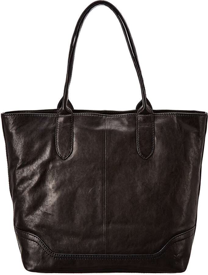 Zipper Leather Tote Bag | Shop the world's largest collection of 