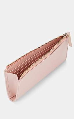 Barneys New York Women's Slim Leather Wallet - Pink