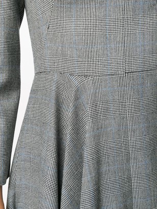 Alexander McQueen Draped Skirt Midi Dress