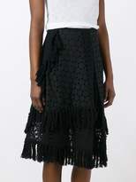 Thumbnail for your product : See by Chloe See By Chloé crochet layered skirt