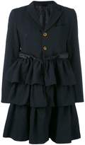 Thumbnail for your product : Comme des Garcons ruffled skirt coat