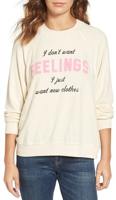 Wildfox Couture Women's New Clothes Sweatshirt