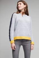 Thumbnail for your product : Sita Murt Aoife Scallop Sleeve Jumper