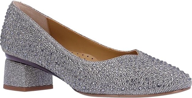 J. Renee Bielle Women's Shoes Pewter : 9 M (B), Textile