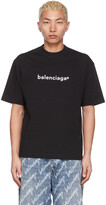 Thumbnail for your product : Balenciaga Black Copyright Logo T-Shirt