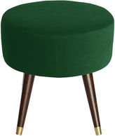 Thumbnail for your product : Skyline Furniture Dani Oval Ottoman, Fauxmo Emerald