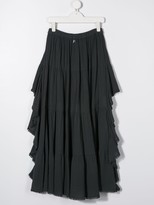 Thumbnail for your product : Dondup Kids TEEN ruffled tiered skirt