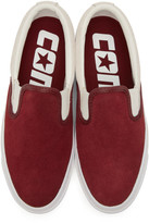 Thumbnail for your product : Converse Red and Off-White One Star CC Pro Slip-On Sneakers