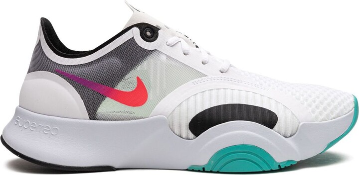 nike training superrep go sneakers in ivory