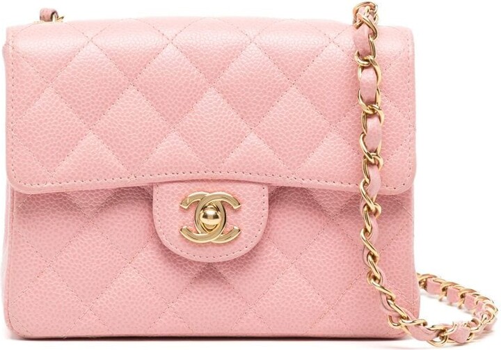 Chanel Pre Owned 2002-2003 Classic Flap mini shoulder bag - ShopStyle