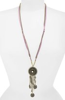 Thumbnail for your product : BP Coin Fringe Pendant Necklace (Juniors)