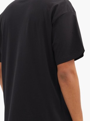 Raf Simons Solar Youth-print Cotton-jersey T-shirt - Black