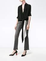 Thumbnail for your product : Givenchy waist-tie silk shirt
