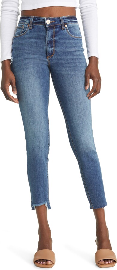 STS Blue Erin High Waist Chew Hem Slim Jeans