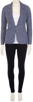 Thumbnail for your product : Dorothy Perkins Blue pin stripe blazer