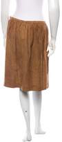 Thumbnail for your product : Ralph Lauren Collection Suede Skirt w/ Tags