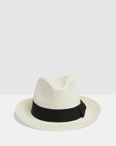 Thumbnail for your product : Kate & Confusion - Women's White Hats - Rimini Trilby - Size One Size at The Iconic