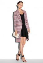 Thumbnail for your product : Milly Couture Basketweave Cleo Coat