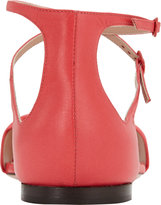 Thumbnail for your product : Nina Ricci Knot Band Ankle-strap Flat Sandals