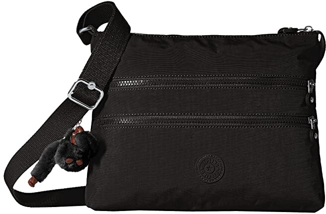 kipling alvar crossbody bag black