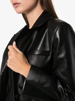 MATÉRIEL Textured Longline Blazer Jacket