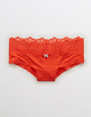 aerie Shine Cheeky + Nordic Lace
