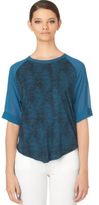 Thumbnail for your product : Calvin Klein Jeans Chiffon-Sleeve Raglan Top