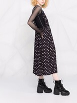 Thumbnail for your product : Comme des Garçons Comme des Garçons Polka-Dot Midi Dress