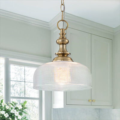 George Oliver 1 - Light Bowl Single Pendant