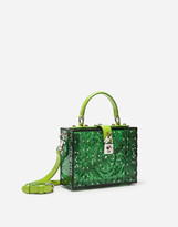 Thumbnail for your product : Dolce & Gabbana Dolce Box Bag In Cinderella Sint Glass