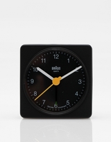 Thumbnail for your product : Braun Square Alarm Clock In Black