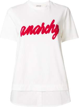 Moncler slogan short-sleeve T-shirt