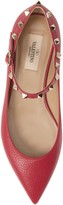 Thumbnail for your product : Valentino Rockstud Mary Jane Pointed Toe Flat