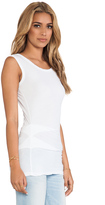 Thumbnail for your product : James Perse Tucked Ballet Tank