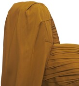 Thumbnail for your product : Self-Portrait Stretch Crepe Viscose Ruched Midi Dress