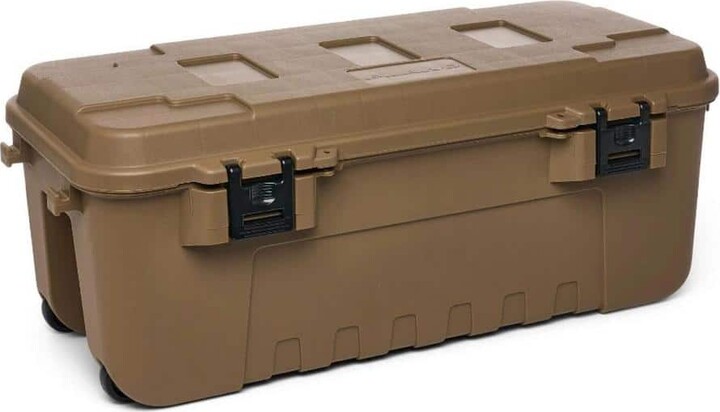 Plano 27-Gal. Storage Box in Desert Tan