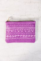 Thumbnail for your product : Urban Outfitters Cooperative Leather Letter Zip Pouch