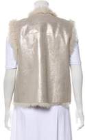 Thumbnail for your product : Brunello Cucinelli Silk Glitter Vest