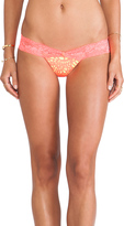 Thumbnail for your product : Beach Bunny Tricked Out Lady Lace Bikini Bottom