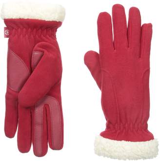 Isotoner Women’s Stretch Fleece SherpaSoft Gloves