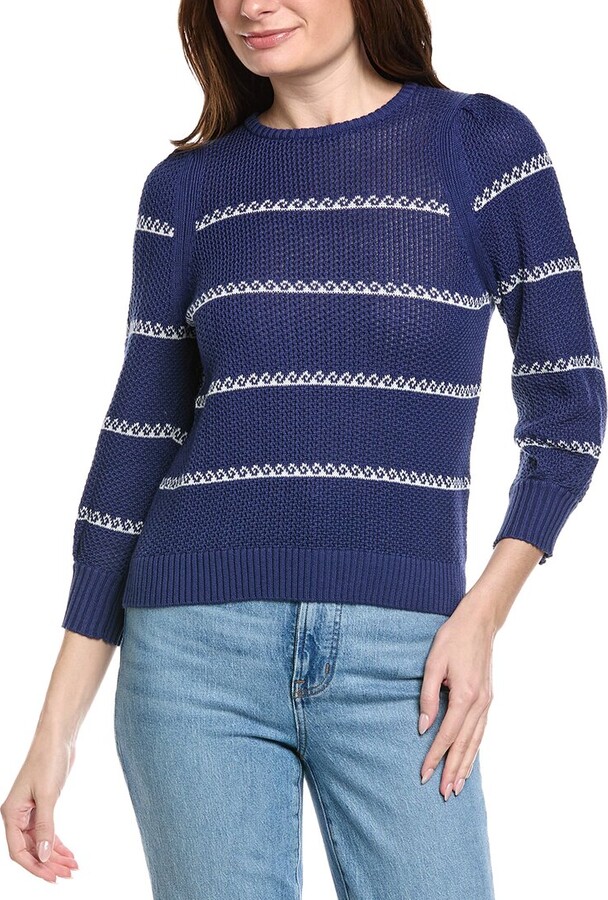 Hannah Rose Blythe Cashmere-Blend Knit Sweater