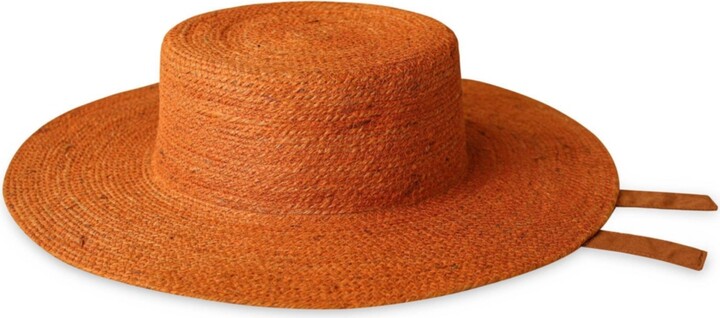 Brunna.Co Loli Jute Hat in Terracotta Brown