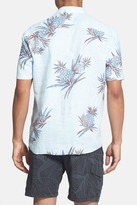 Thumbnail for your product : Tommy Bahama 'Pineapple Aficionado' Regular Fit Short Sleeve Linen Sport Shirt